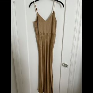 & other stories olive slip dress